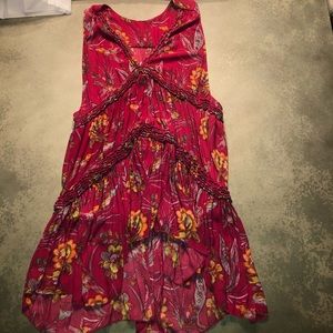 Long sleeveless free people shirt